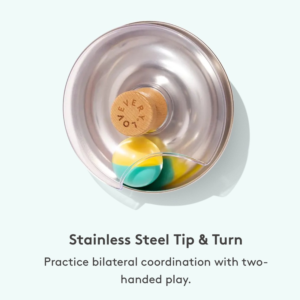 Lovevery Stainless Steel Tip & Turn